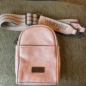 Wrangler Blush Crossbody Bag for Women